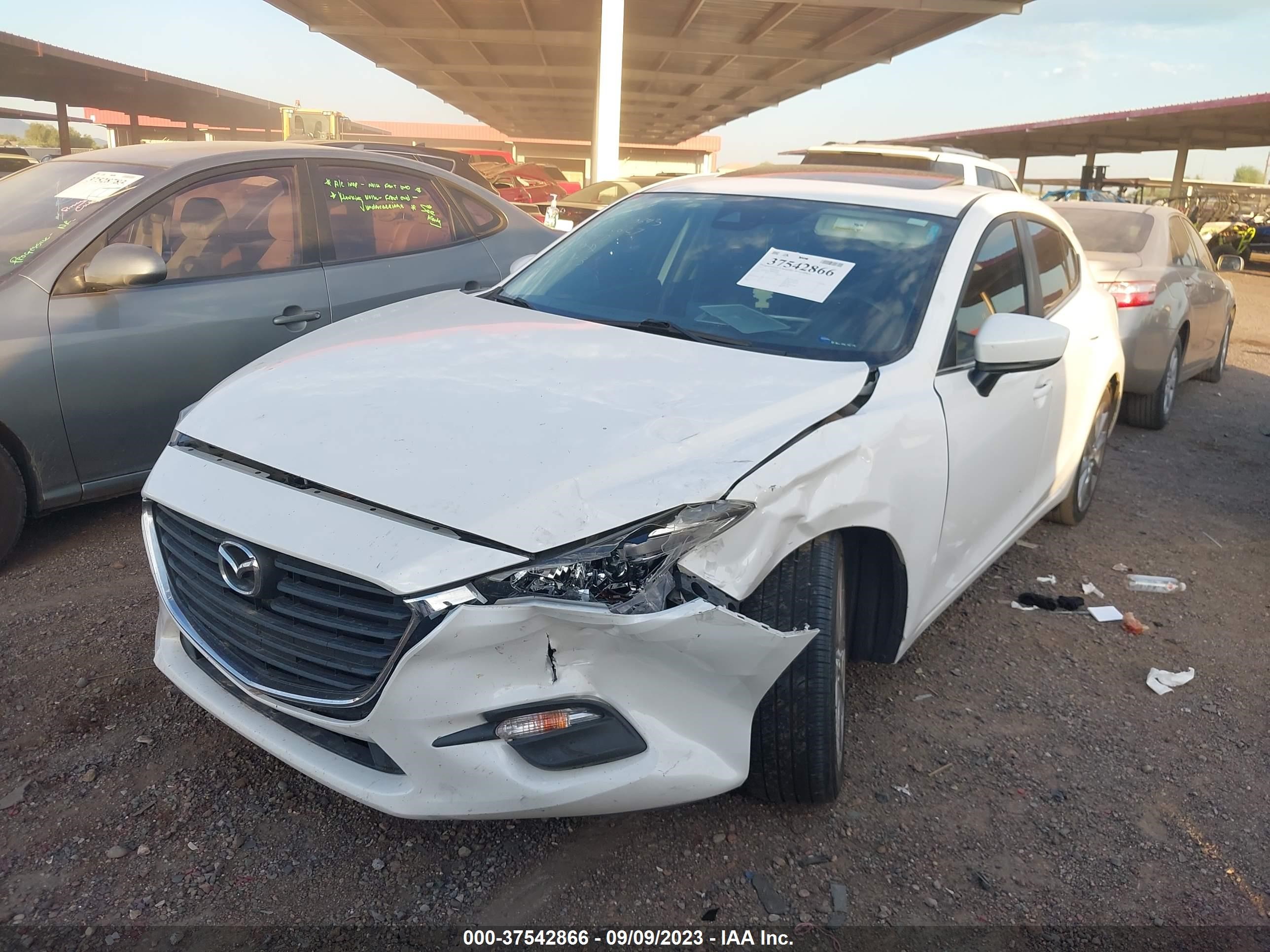 Photo 1 VIN: 3MZBN1L37HM152627 - MAZDA 3 