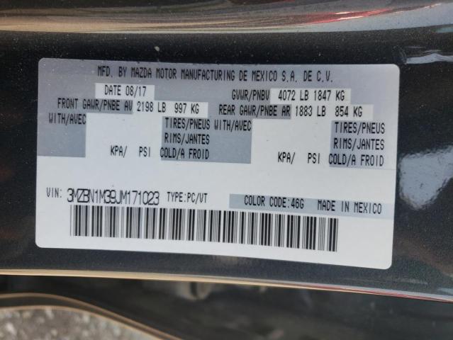 Photo 12 VIN: 3MZBN1M39JM171023 - MAZDA 3 GRAND TO 