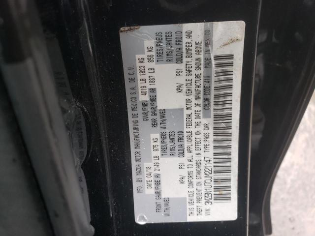 Photo 11 VIN: 3MZBN1U70JM221147 - MAZDA 3 