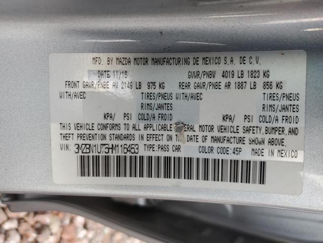 Photo 11 VIN: 3MZBN1U75HM116453 - MAZDA 3 