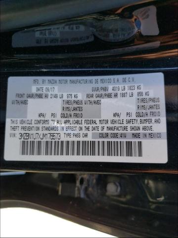 Photo 9 VIN: 3MZBN1U7XJM176573 - MAZDA 3 SPORT 