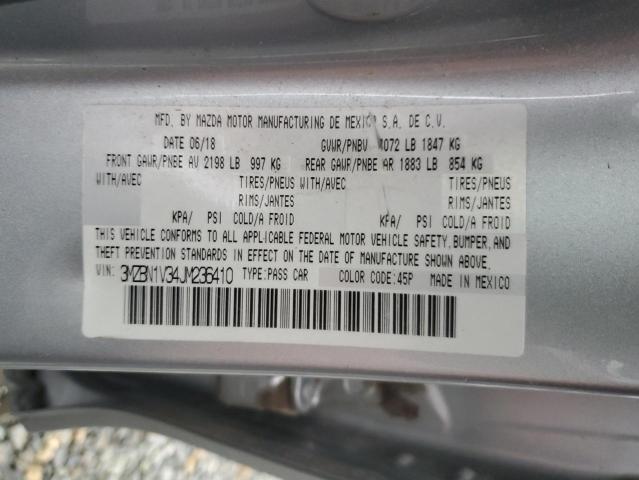 Photo 12 VIN: 3MZBN1V34JM236410 - MAZDA 3 