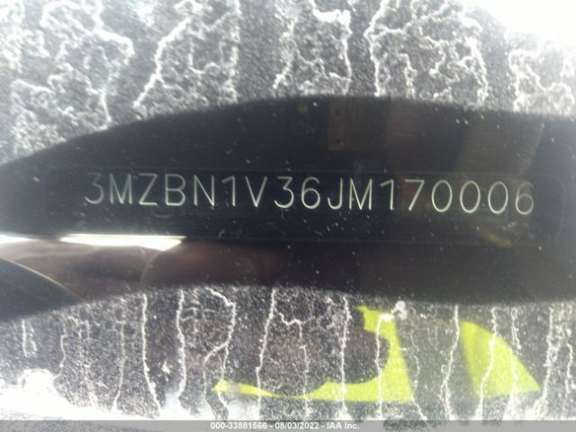 Photo 8 VIN: 3MZBN1V36JM170006 - MAZDA 3 4-DOOR 