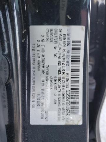 Photo 11 VIN: 3MZBN1V38JM202079 - MAZDA 3 TOURING 