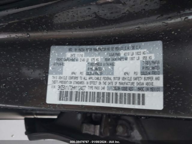 Photo 8 VIN: 3MZBN1V72HM112407 - MAZDA MAZDA3 