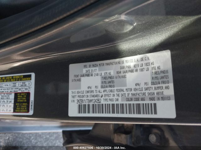 Photo 8 VIN: 3MZBN1V78HM124352 - MAZDA MAZDA3 