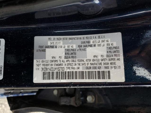 Photo 9 VIN: 3MZBN1W33JM162783 - MAZDA 3 GRAND TO 