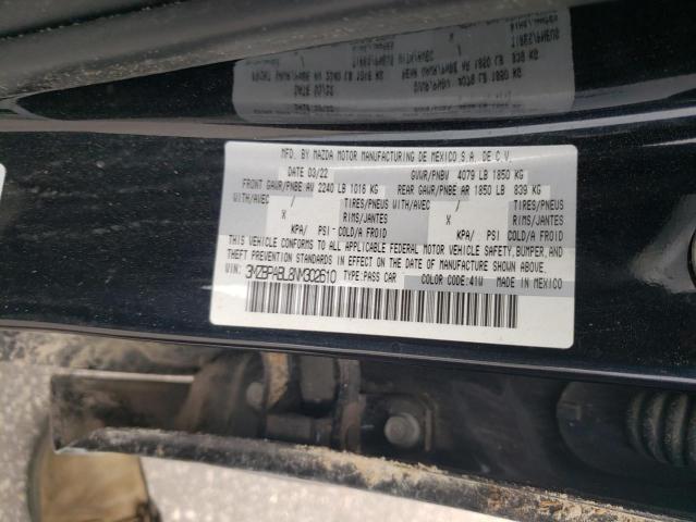 Photo 11 VIN: 3MZBPABL8NM302610 - MAZDA 3 