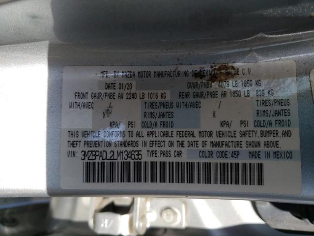 Photo 12 VIN: 3MZBPADL2LM134635 - MAZDA 3 PREFERRE 