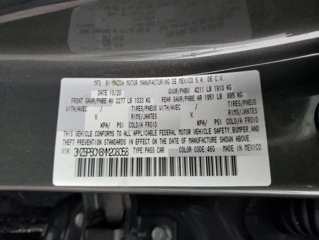 Photo 11 VIN: 3MZBPBCM8MM208058 - MAZDA 3 PREFERRE 