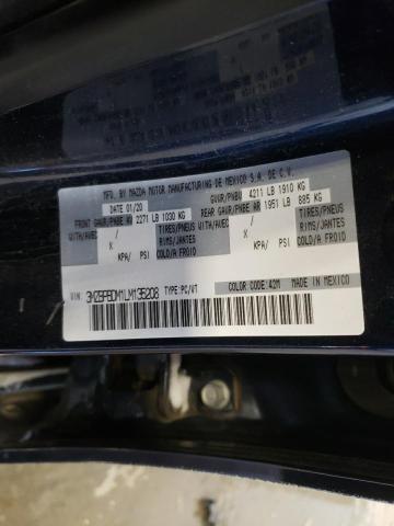 Photo 9 VIN: 3MZBPBDM1LM135208 - MAZDA 3 PREFERRE 