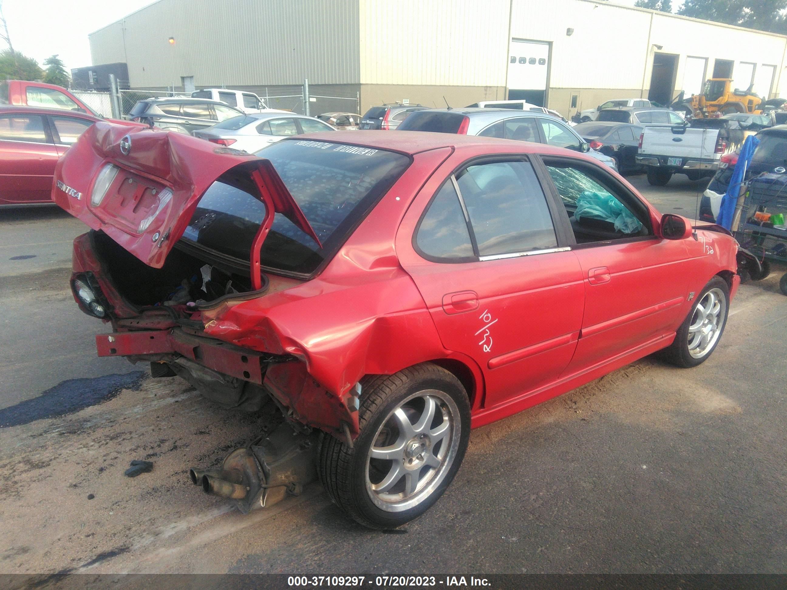 Photo 3 VIN: 3N1AB51D34L737136 - NISSAN SENTRA 