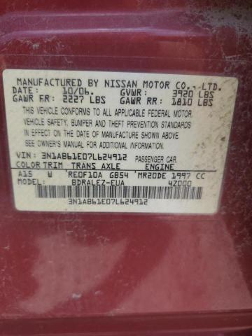 Photo 11 VIN: 3N1AB61E07L624912 - NISSAN SENTRA 