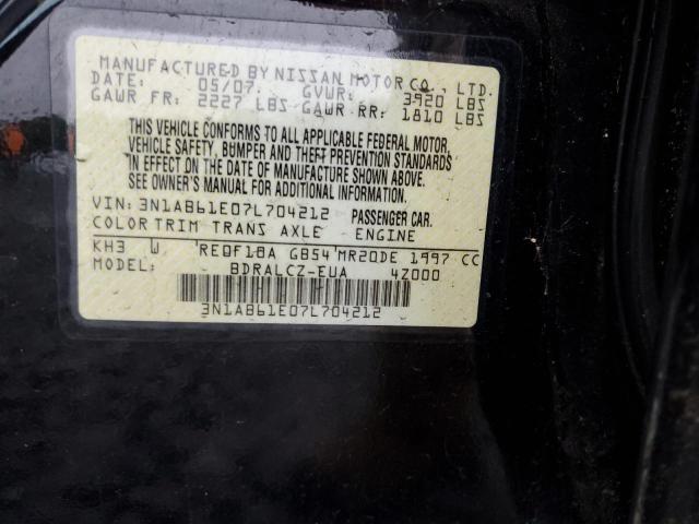 Photo 11 VIN: 3N1AB61E07L704212 - NISSAN SENTRA MAN 