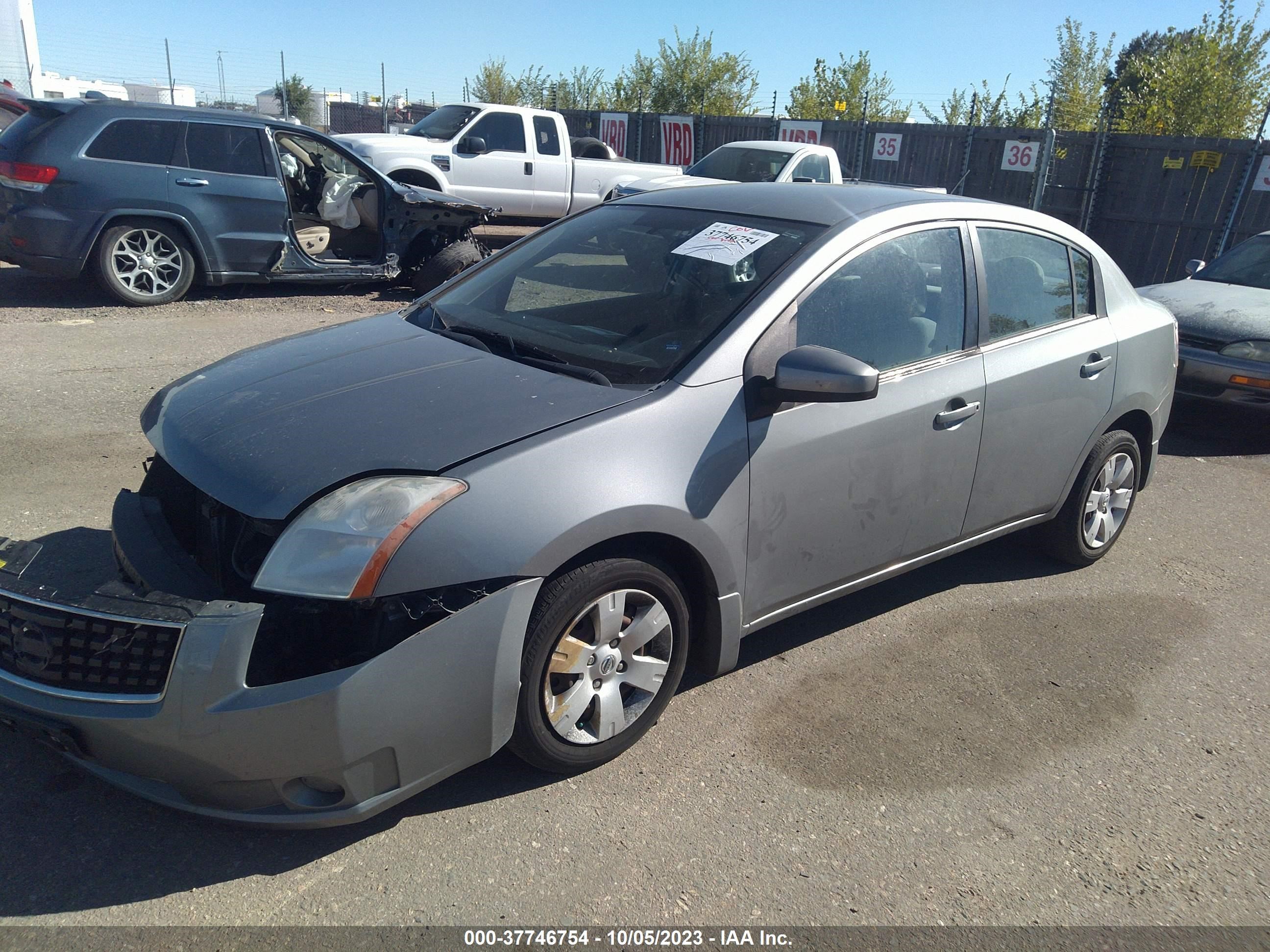 Photo 1 VIN: 3N1AB61E08L662495 - NISSAN SENTRA 