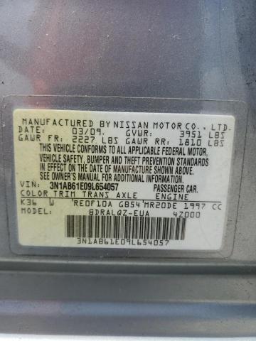 Photo 11 VIN: 3N1AB61E09L654057 - NISSAN SENTRA 