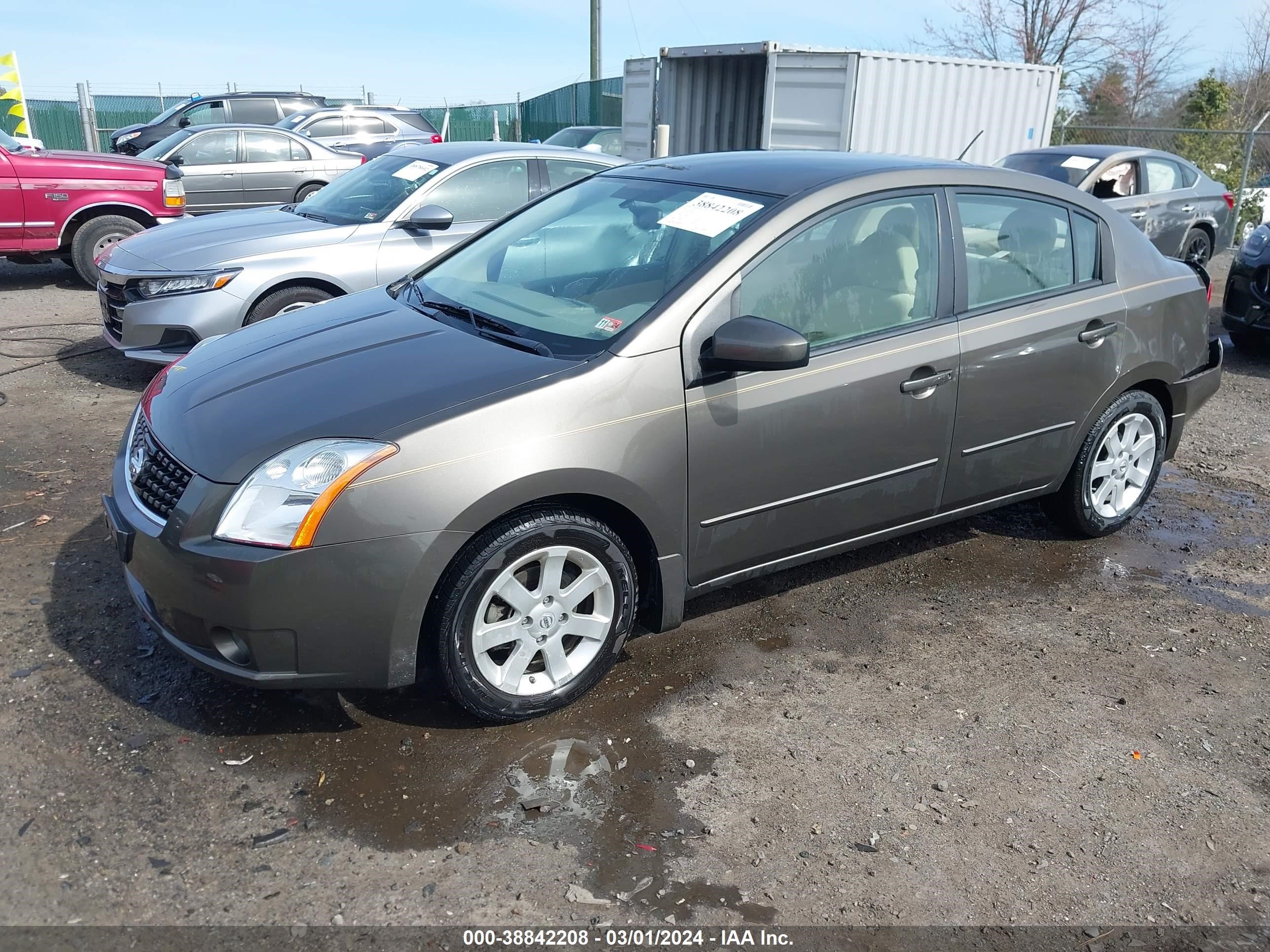 Photo 1 VIN: 3N1AB61E09L688466 - NISSAN SENTRA 