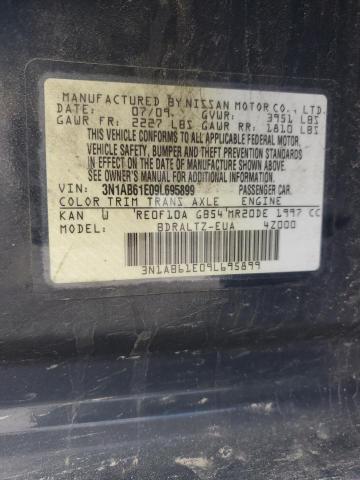 Photo 11 VIN: 3N1AB61E09L695899 - NISSAN SENTRA 2.0 