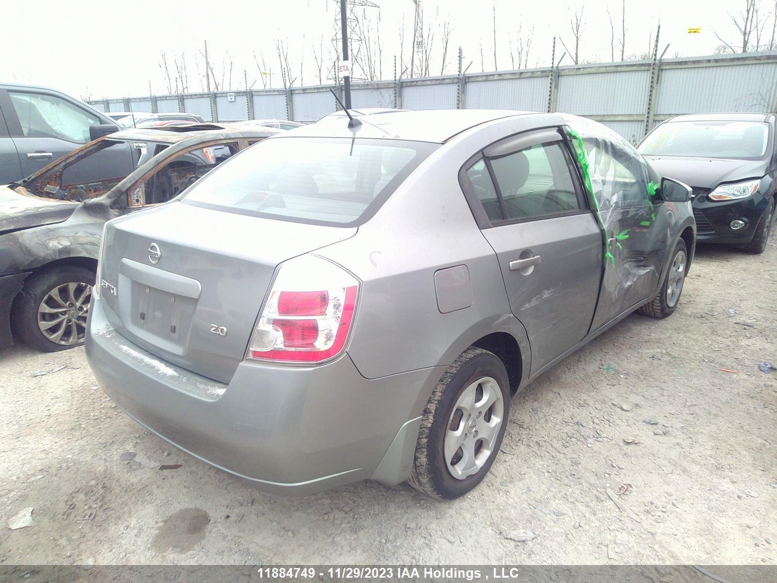 Photo 3 VIN: 3N1AB61E17L606502 - NISSAN SENTRA 