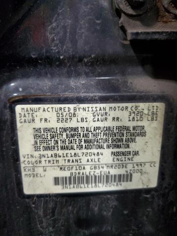 Photo 11 VIN: 3N1AB61E18L720484 - NISSAN SENTRA 2.0 