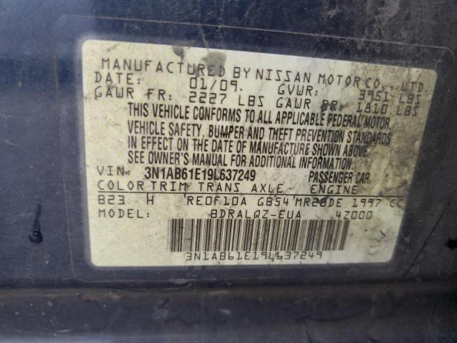 Photo 11 VIN: 3N1AB61E19L637249 - NISSAN SENTRA 2.0 