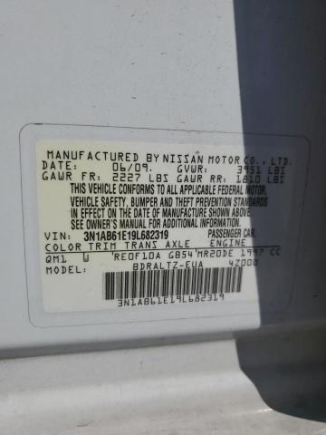 Photo 11 VIN: 3N1AB61E19L682319 - NISSAN SENTRA 