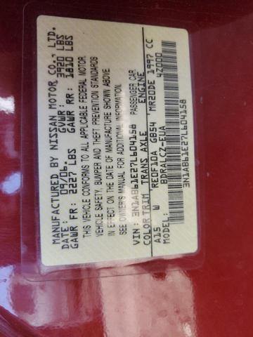 Photo 11 VIN: 3N1AB61E27L604158 - NISSAN SENTRA 