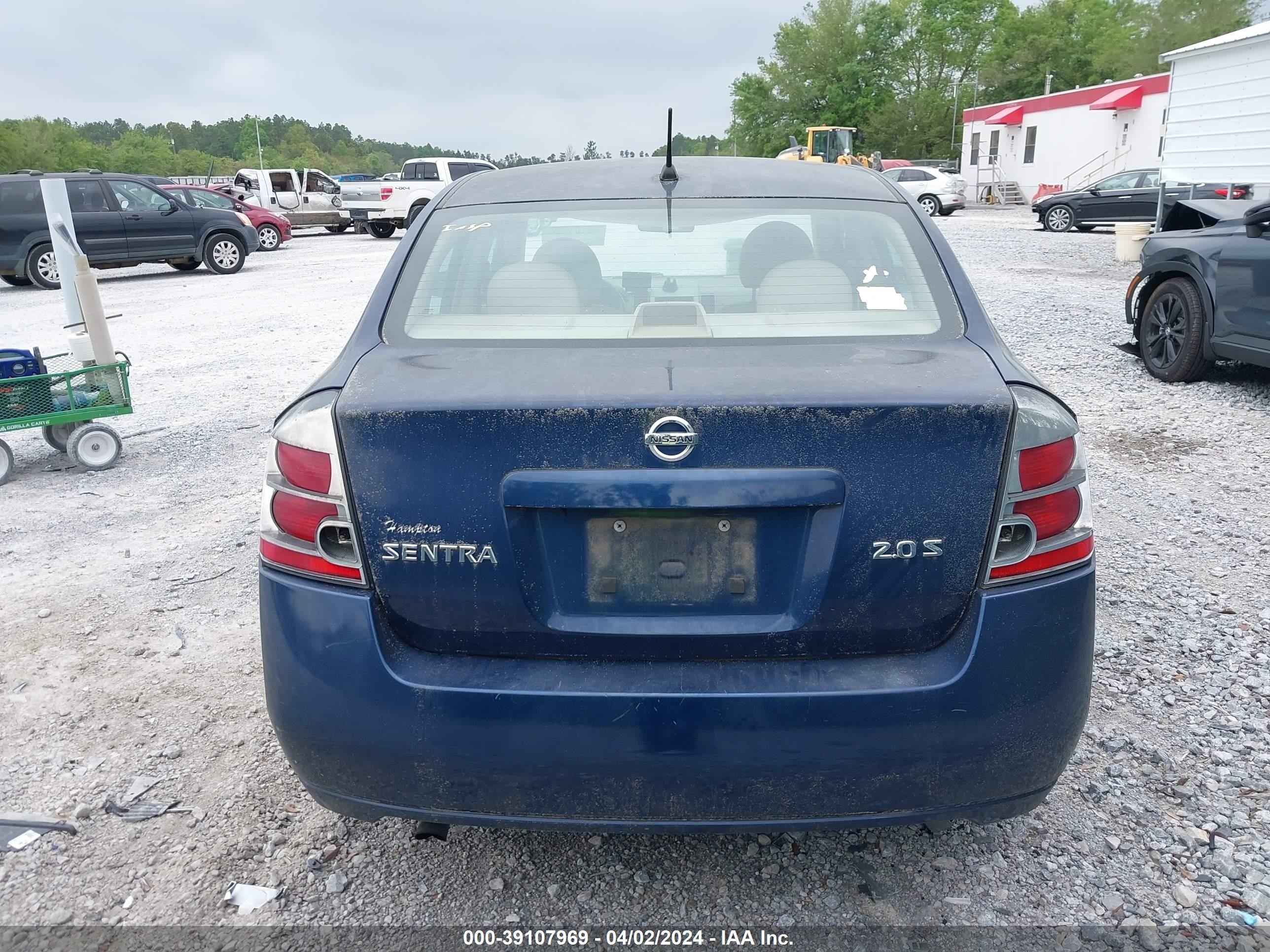 Photo 15 VIN: 3N1AB61E27L699627 - NISSAN SENTRA 