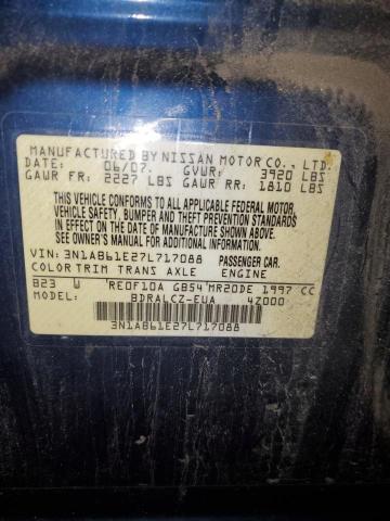 Photo 11 VIN: 3N1AB61E27L717088 - NISSAN SENTRA 