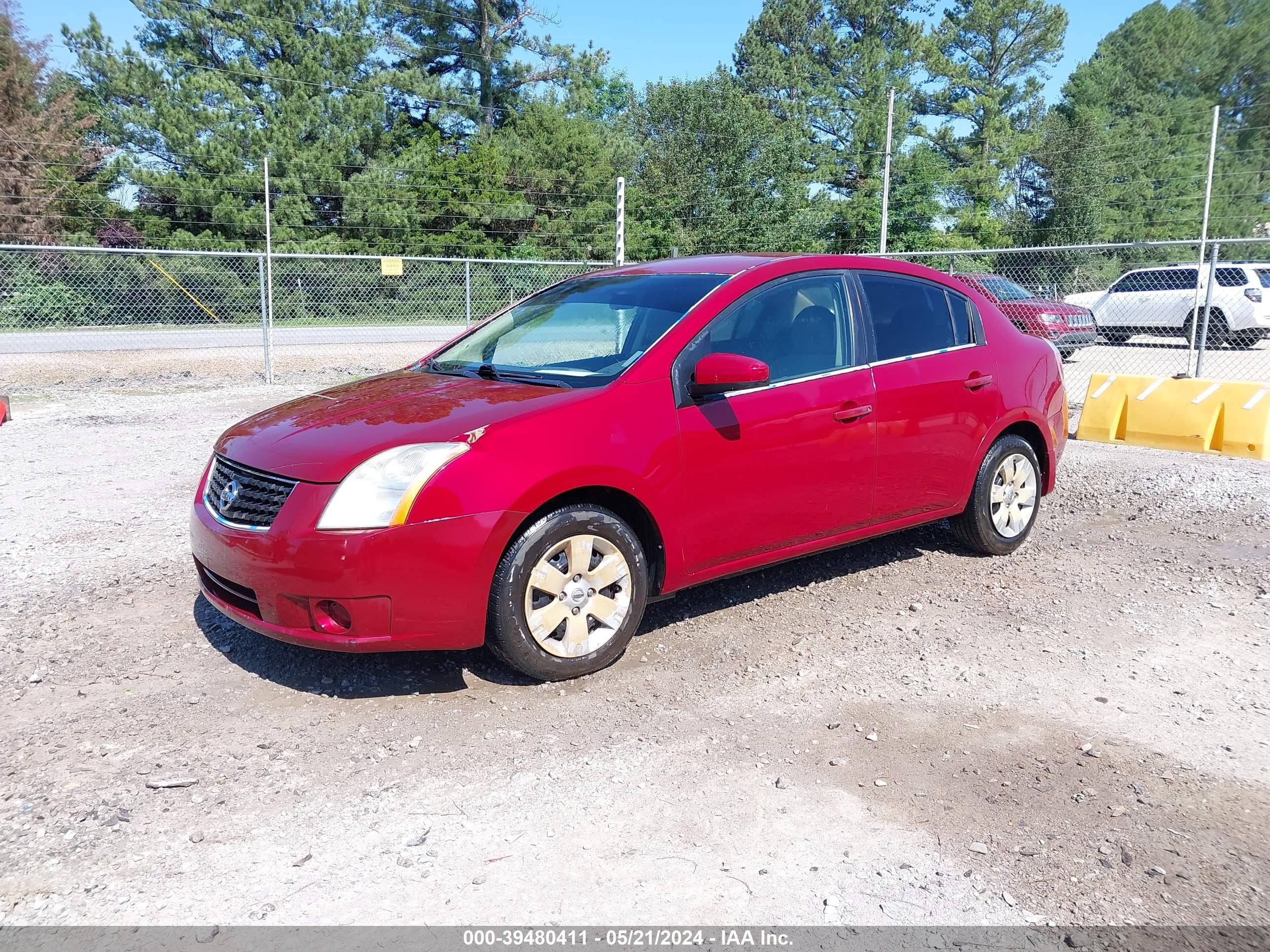 Photo 1 VIN: 3N1AB61E28L748326 - NISSAN SENTRA 