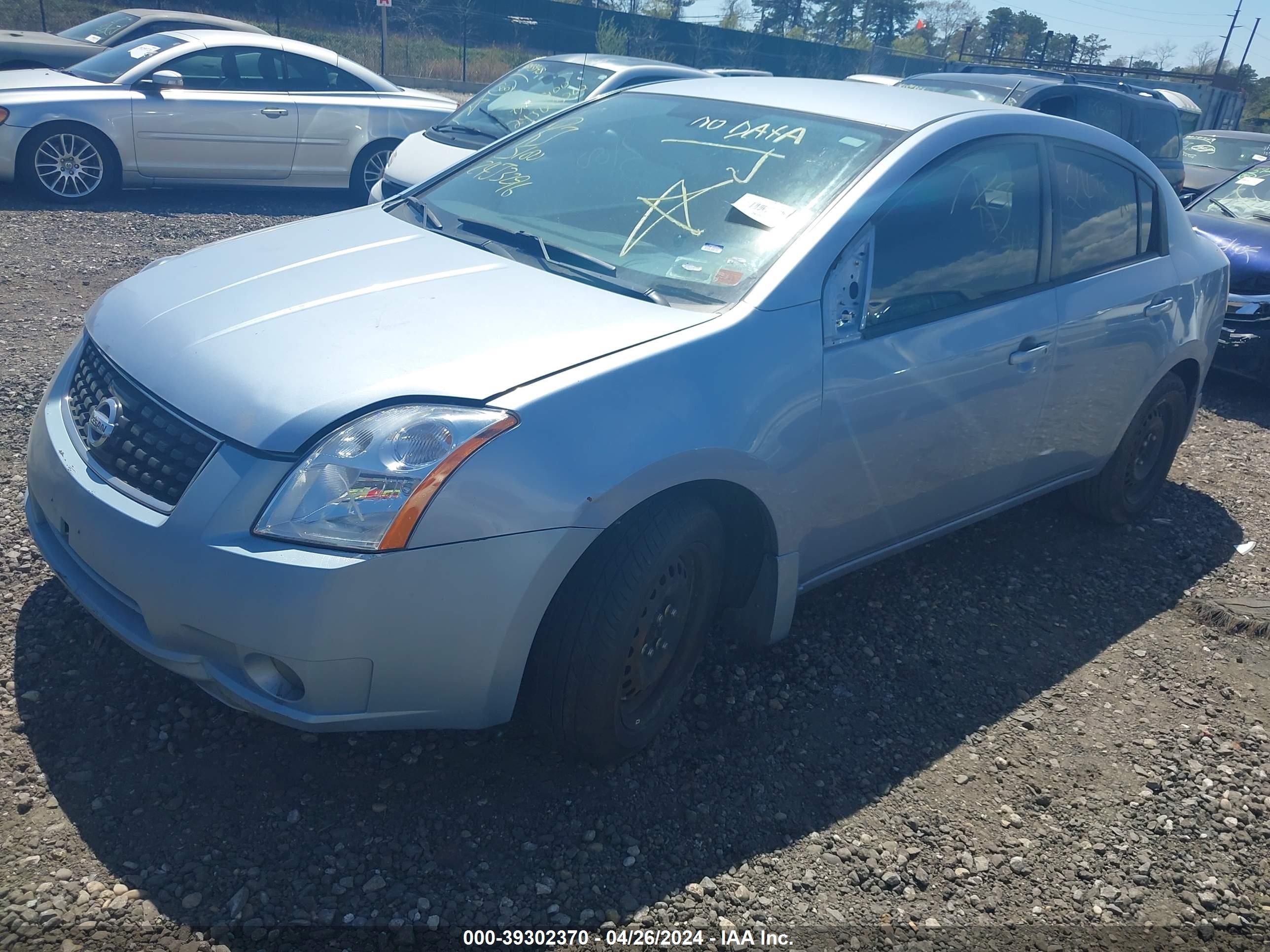 Photo 1 VIN: 3N1AB61E29L624719 - NISSAN SENTRA 