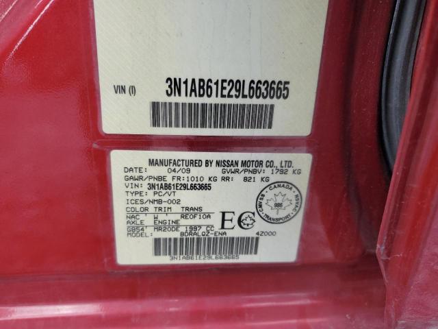 Photo 11 VIN: 3N1AB61E29L663665 - NISSAN SENTRA 