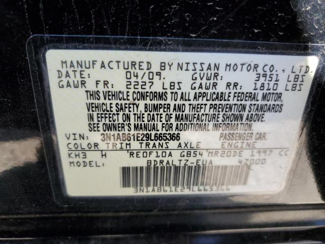 Photo 11 VIN: 3N1AB61E29L665366 - NISSAN SENTRA 