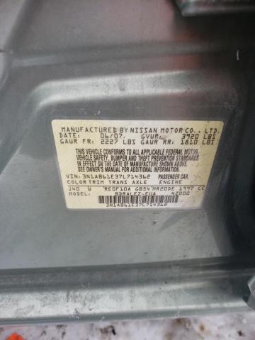 Photo 12 VIN: 3N1AB61E37L714362 - NISSAN SENTRA 