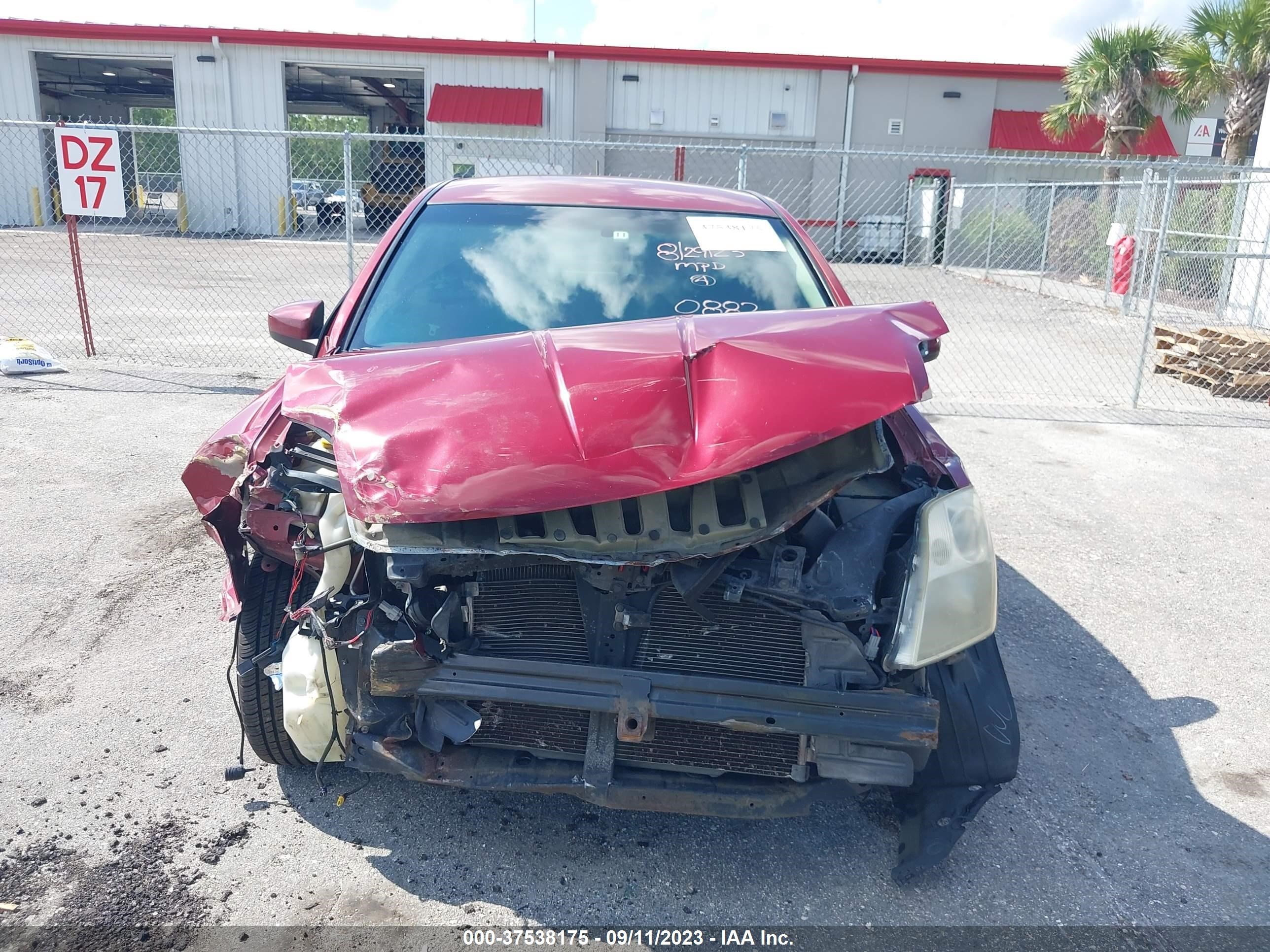 Photo 12 VIN: 3N1AB61E38L670882 - NISSAN SENTRA 