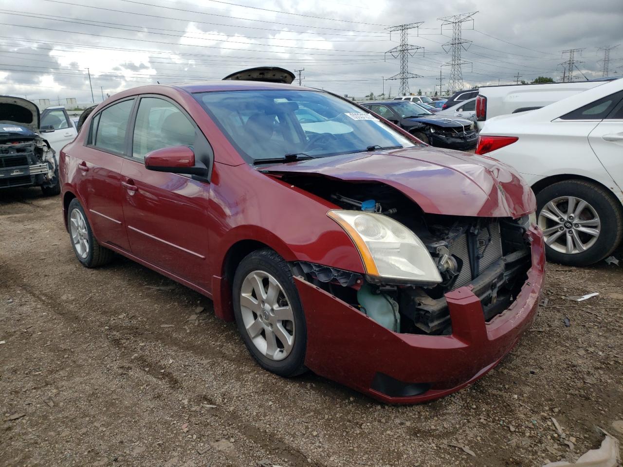 Photo 3 VIN: 3N1AB61E38L722253 - NISSAN SENTRA 