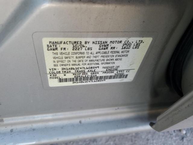 Photo 11 VIN: 3N1AB61E47L608549 - NISSAN SENTRA 