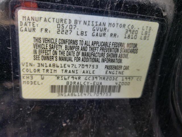 Photo 11 VIN: 3N1AB61E47L709753 - NISSAN SENTRA 