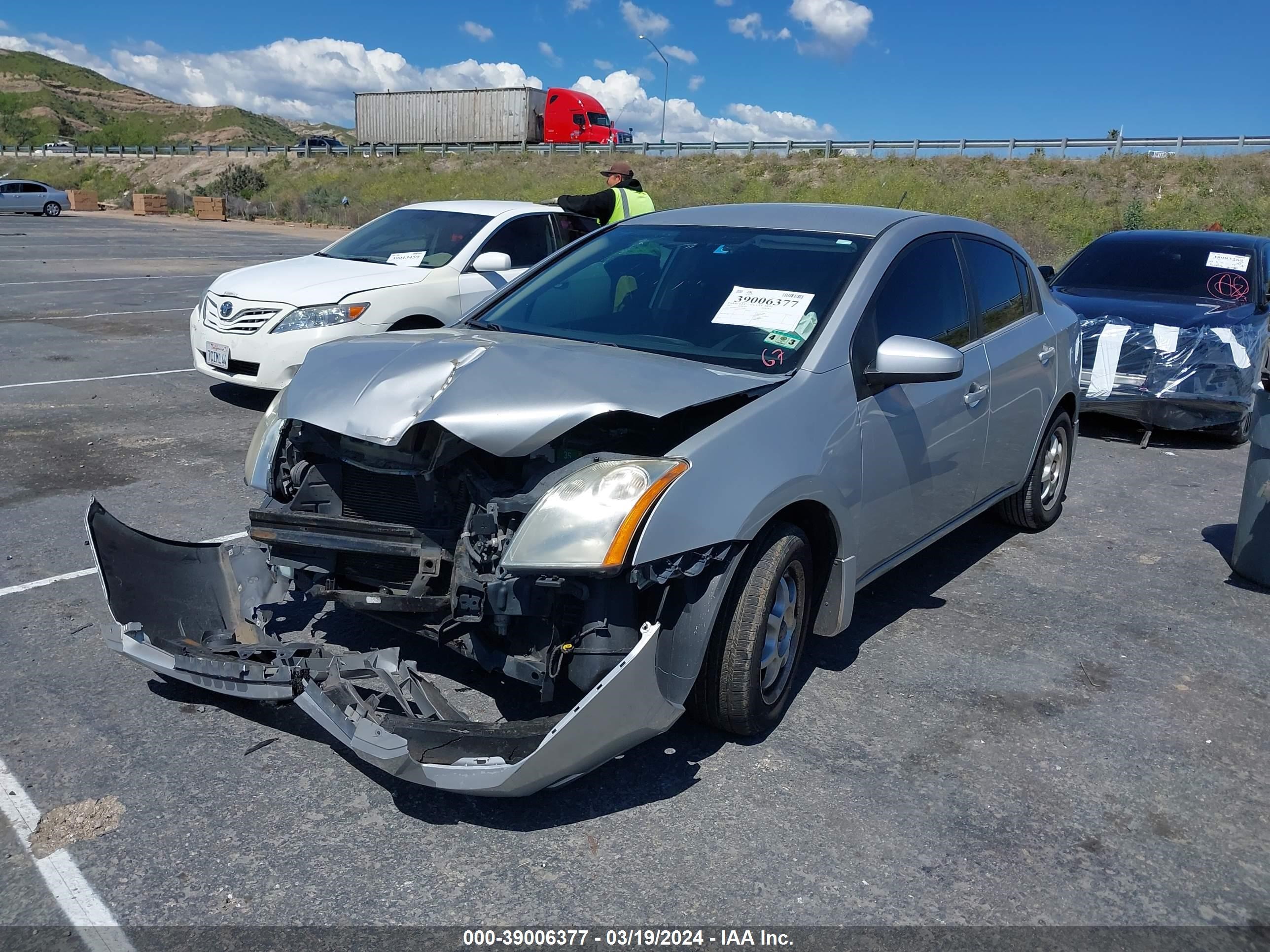 Photo 1 VIN: 3N1AB61E47L711695 - NISSAN SENTRA 