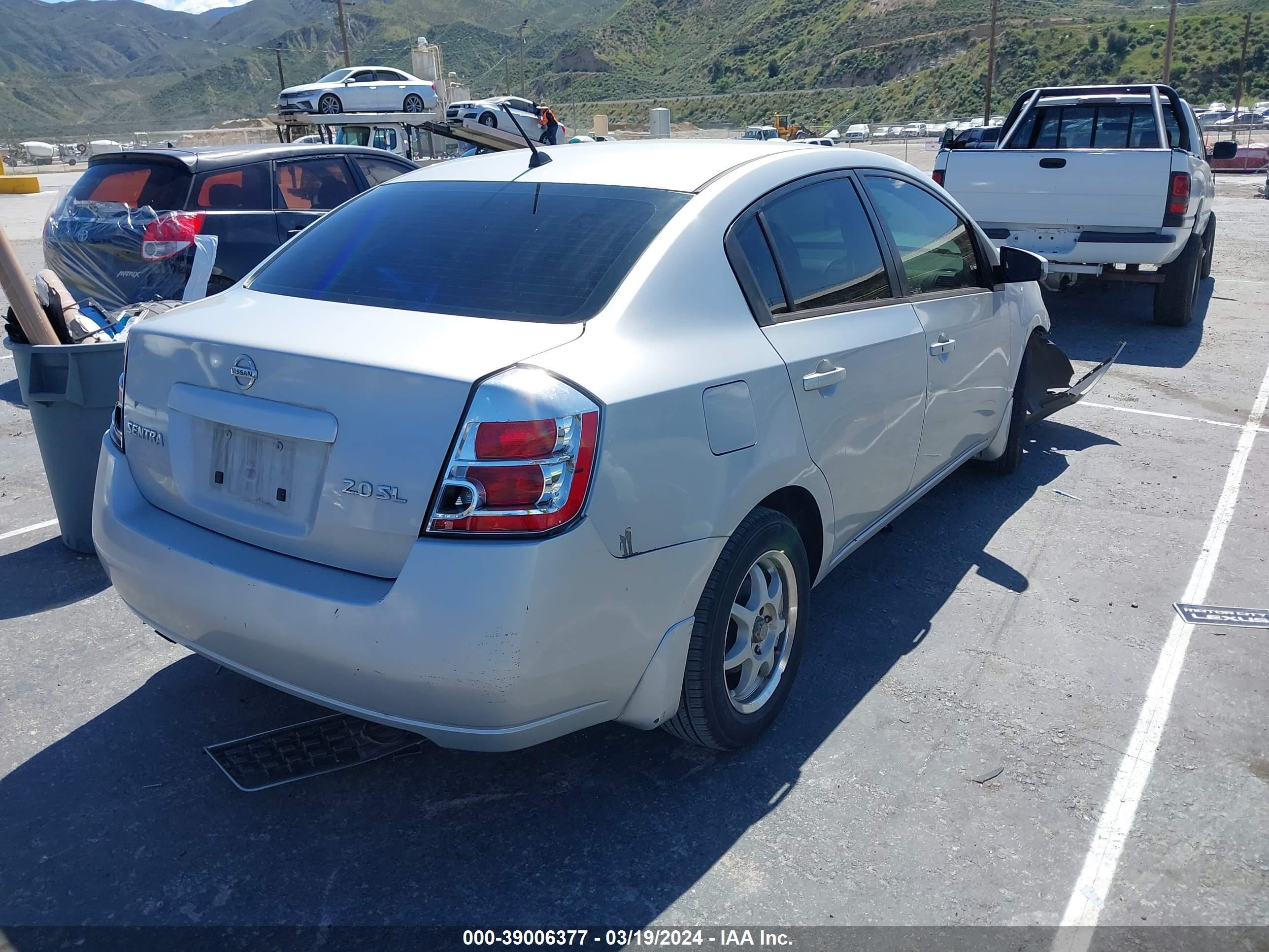 Photo 3 VIN: 3N1AB61E47L711695 - NISSAN SENTRA 