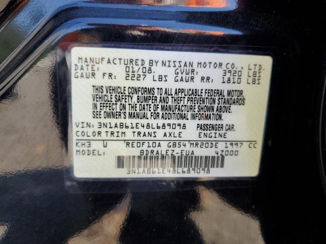 Photo 12 VIN: 3N1AB61E48L689098 - NISSAN SENTRA 