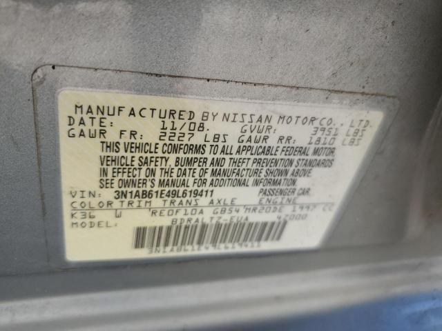 Photo 11 VIN: 3N1AB61E49L619411 - NISSAN SENTRA 2.0 