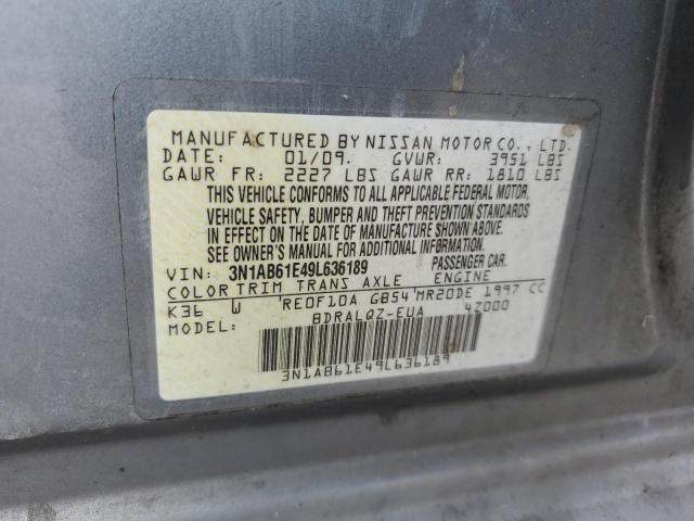 Photo 11 VIN: 3N1AB61E49L636189 - NISSAN SENTRA 