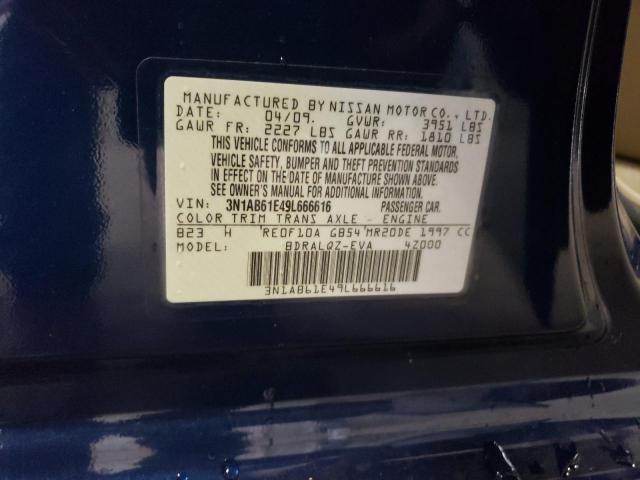 Photo 11 VIN: 3N1AB61E49L666616 - NISSAN SENTRA 2.0 