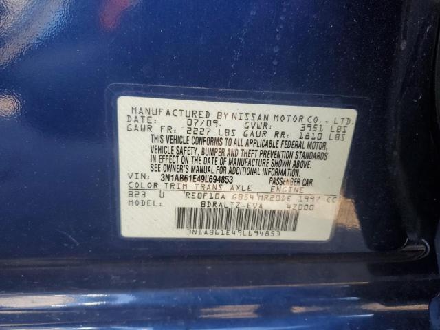 Photo 11 VIN: 3N1AB61E49L694853 - NISSAN SENTRA 