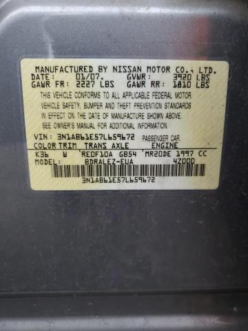 Photo 11 VIN: 3N1AB61E57L659672 - NISSAN SENTRA 2.0 