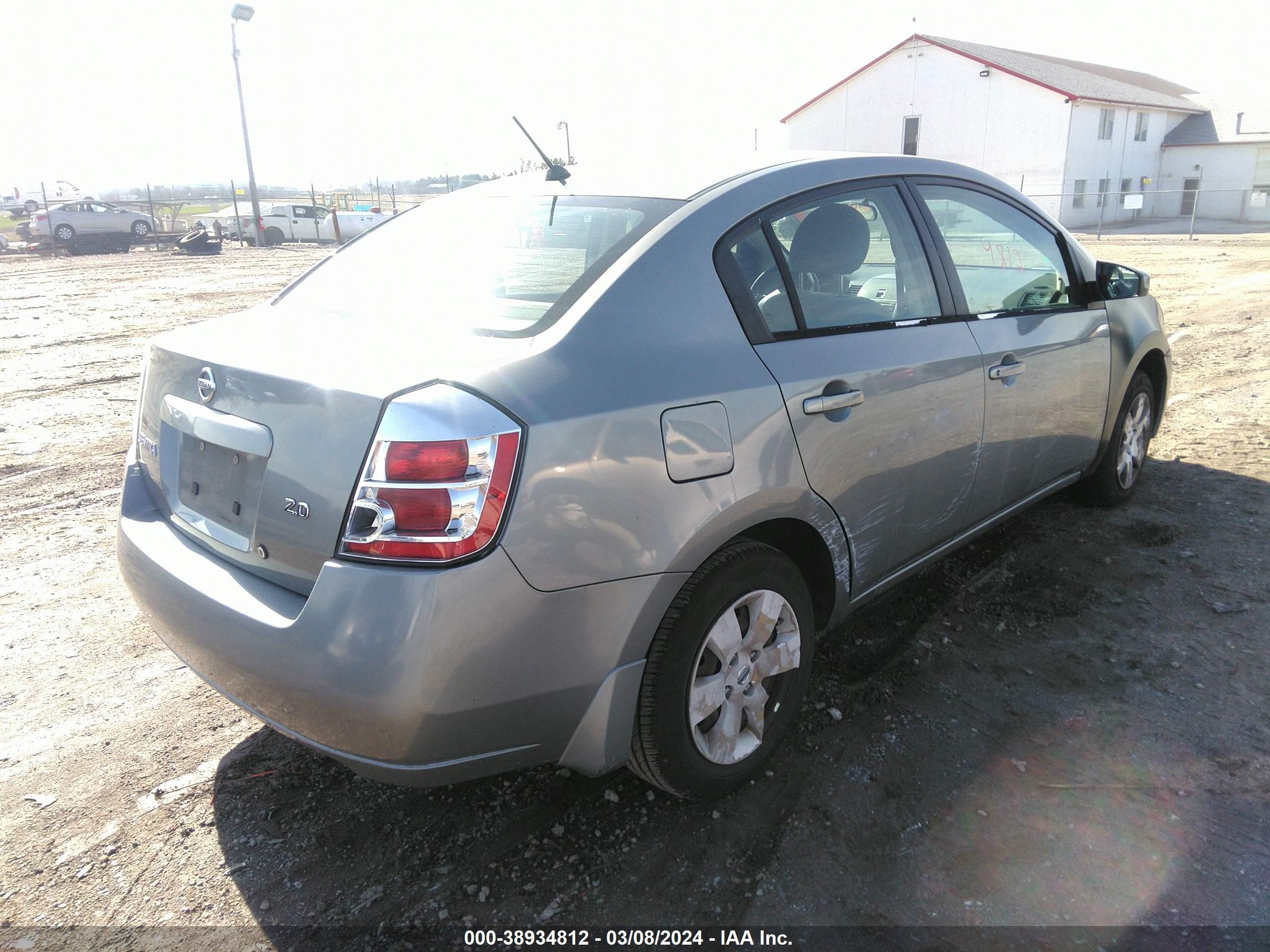 Photo 3 VIN: 3N1AB61E57L670347 - NISSAN SENTRA 