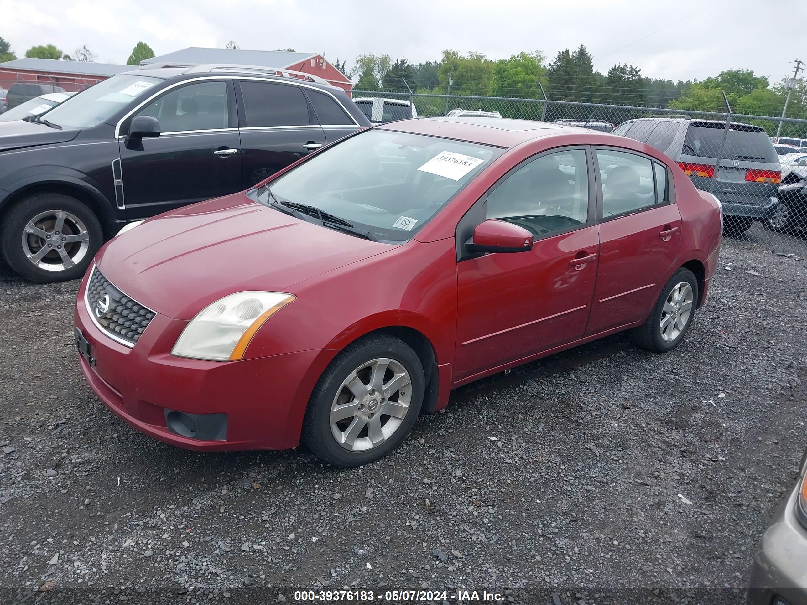 Photo 1 VIN: 3N1AB61E57L711348 - NISSAN SENTRA 