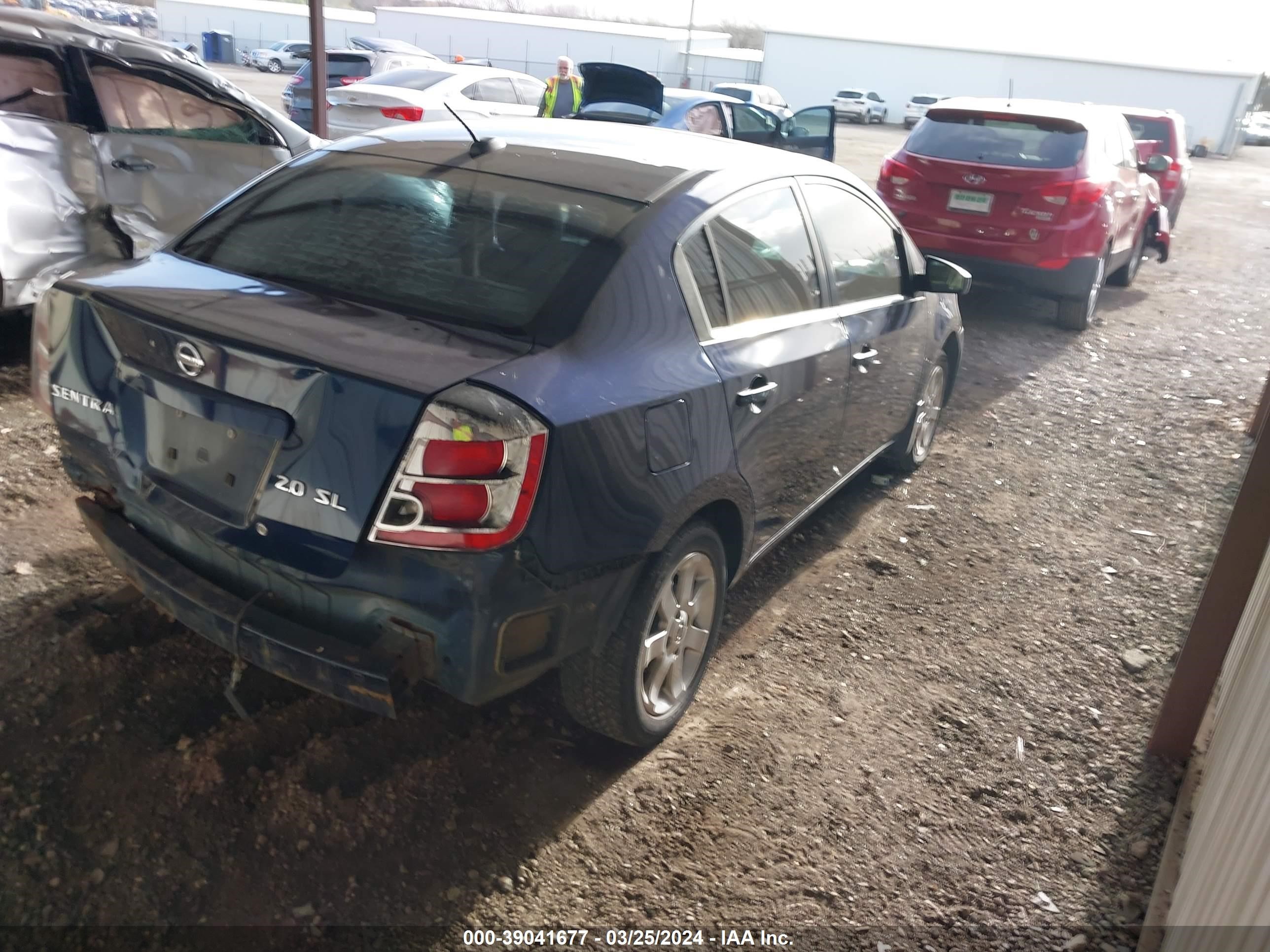 Photo 3 VIN: 3N1AB61E57L722544 - NISSAN SENTRA 