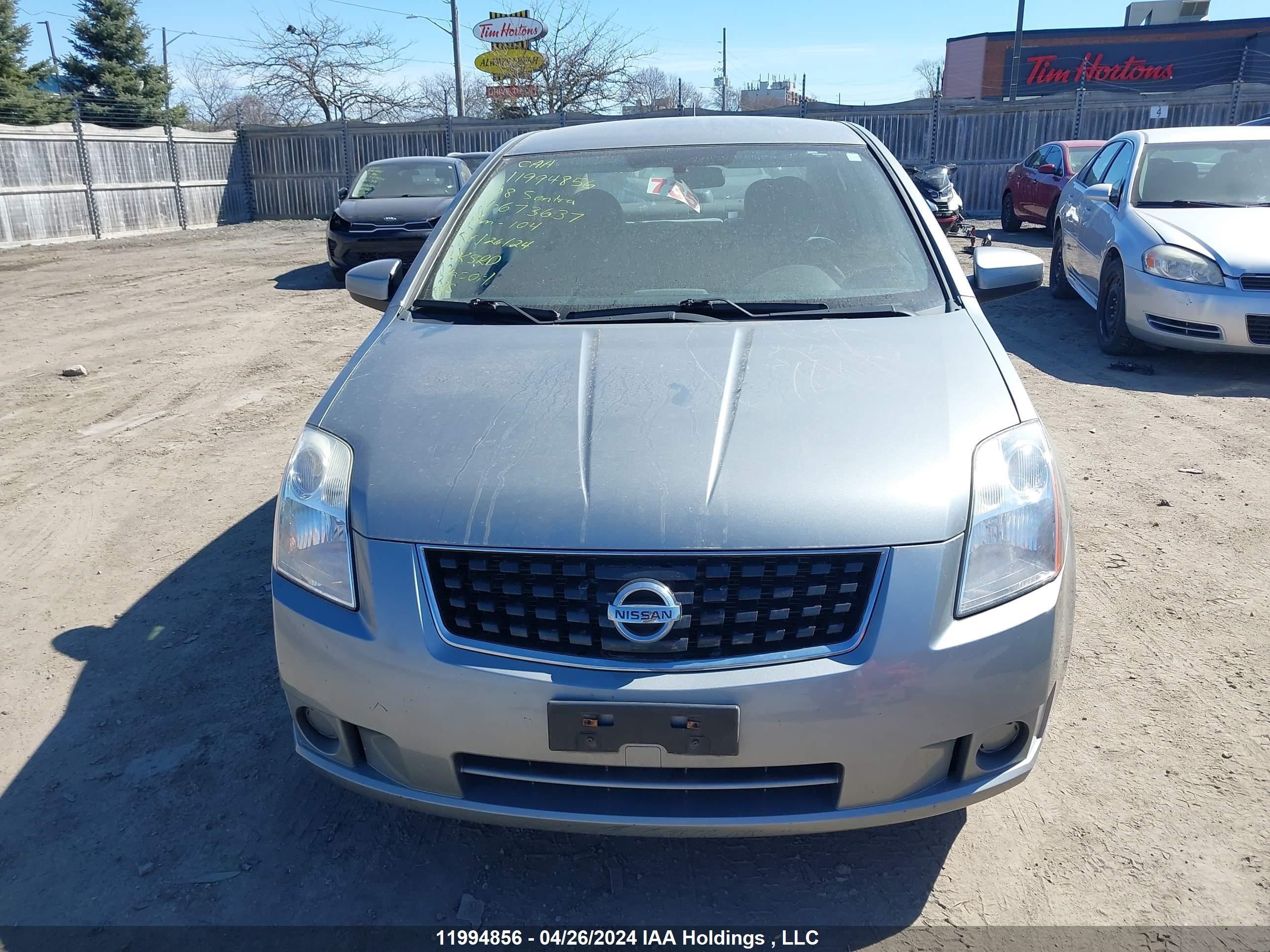 Photo 11 VIN: 3N1AB61E58L673637 - NISSAN SENTRA 